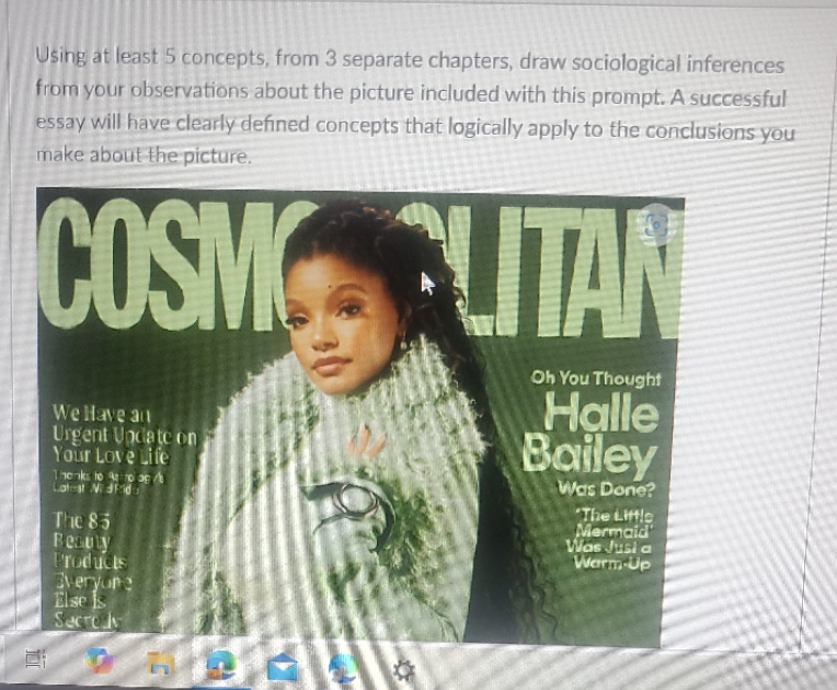 Using at least 5 concepts, from 3 separate