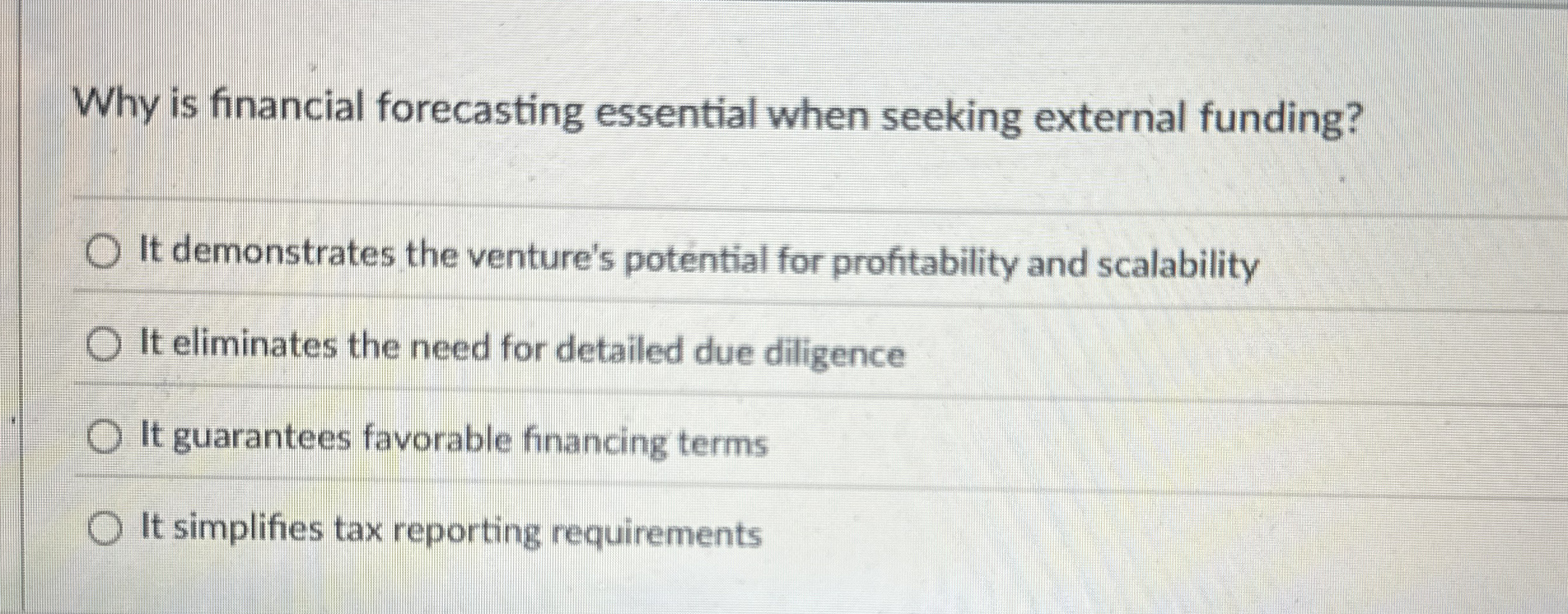 Why is financial forecasting essential when