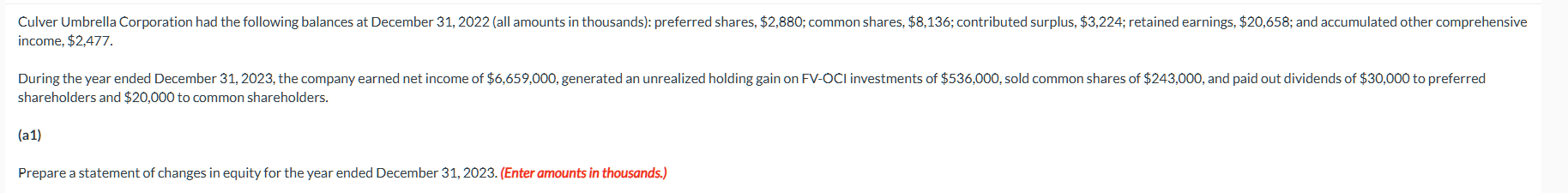income, $ 2 , 4 7 7 . shareholders and $ 2 0 , 0