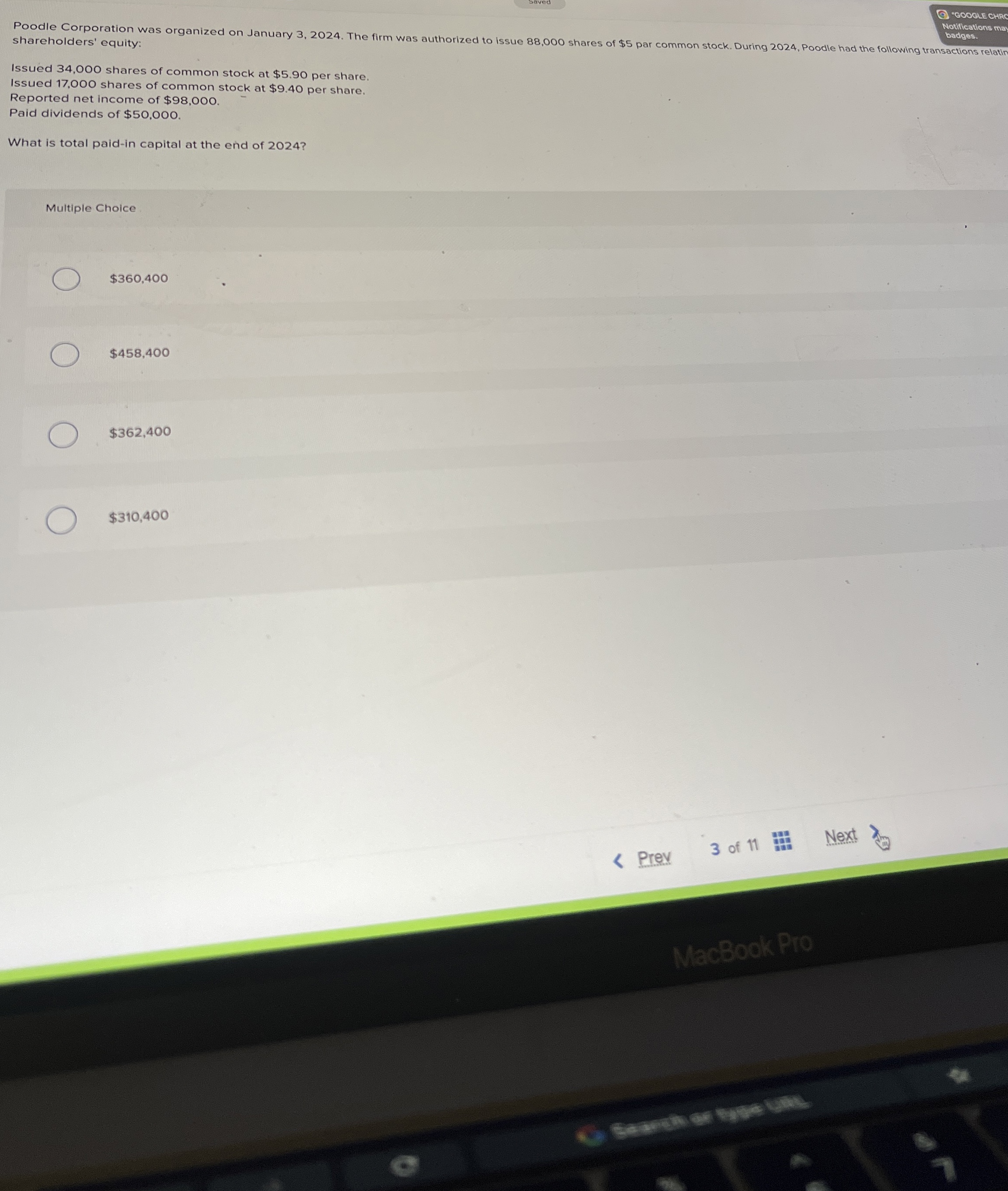 shareholders' equity: badges. Issued 3 4 , 0 0 0