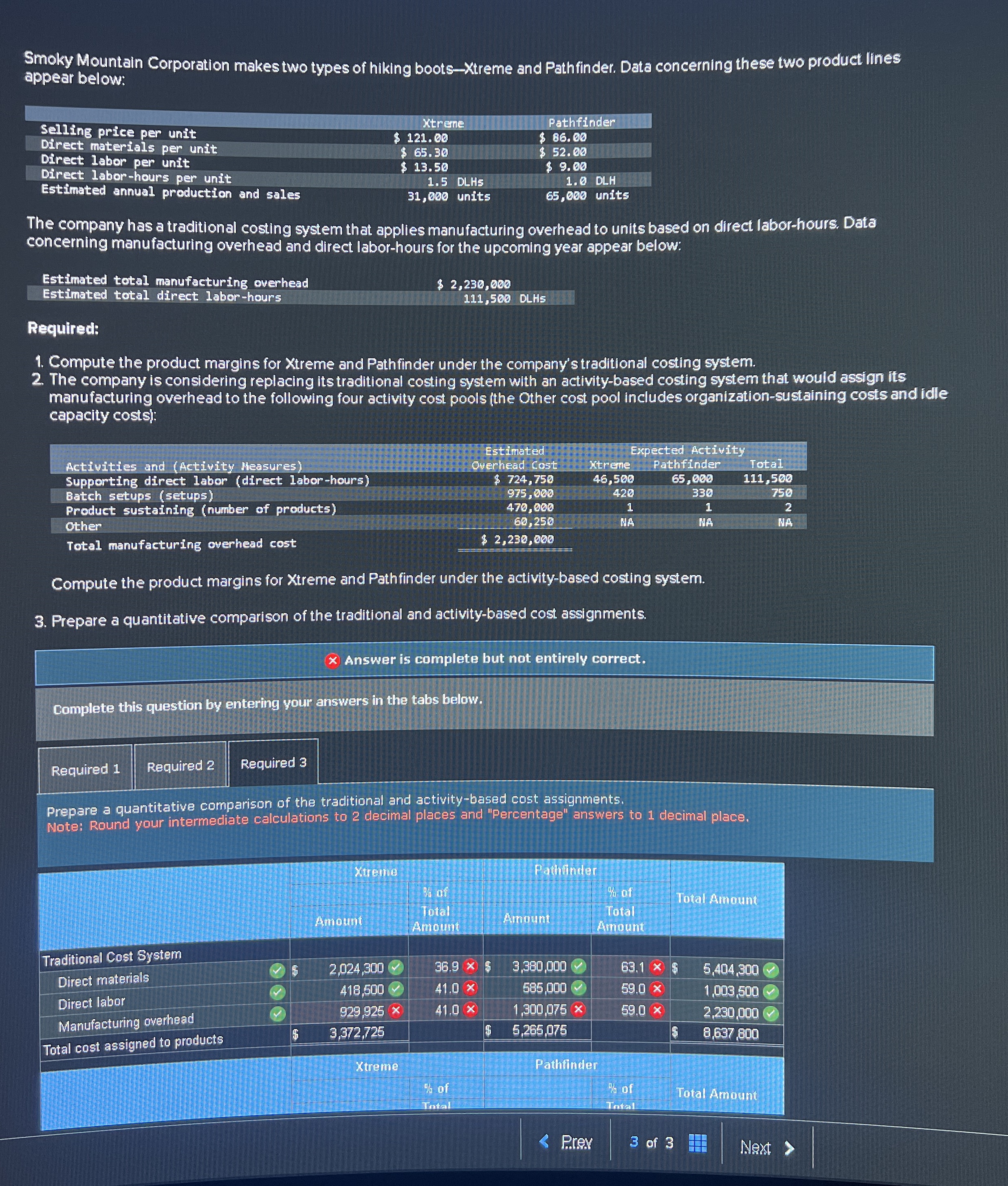 I only need help with the required problem 3