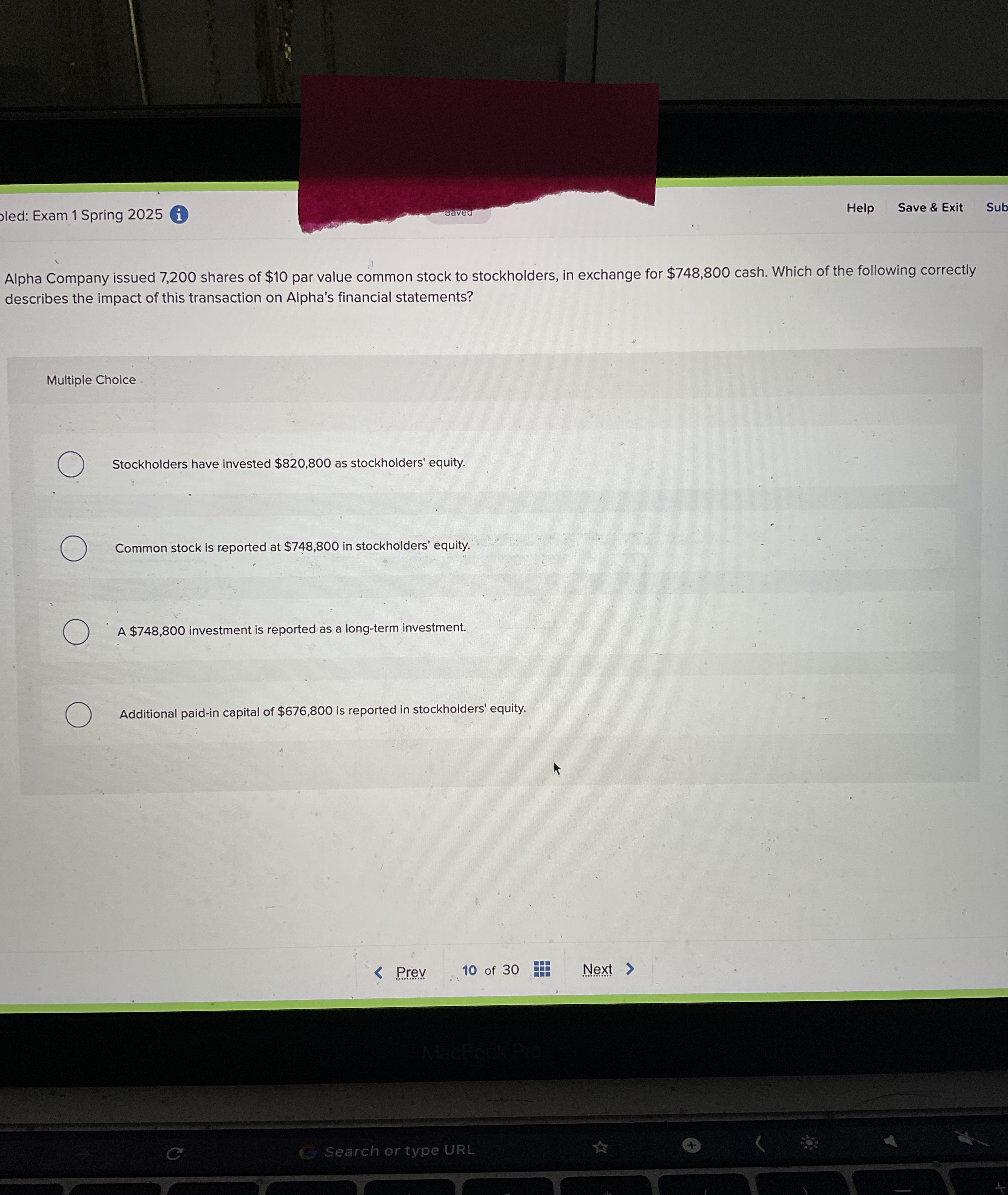 1 abled: Exam 1 Spring 2 0 2 5 i saveo Help Save