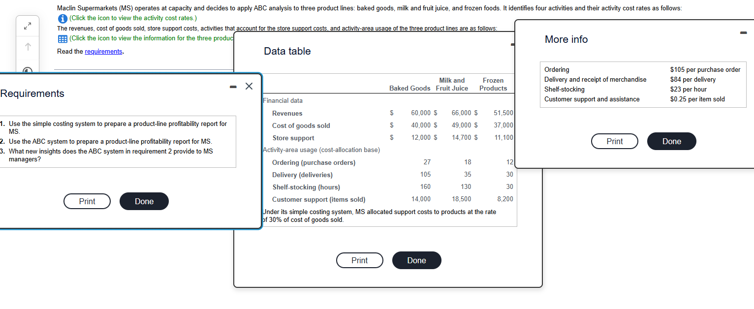 PLEASE ANSWER REQUIREMENTS 1 - 3 ! Question