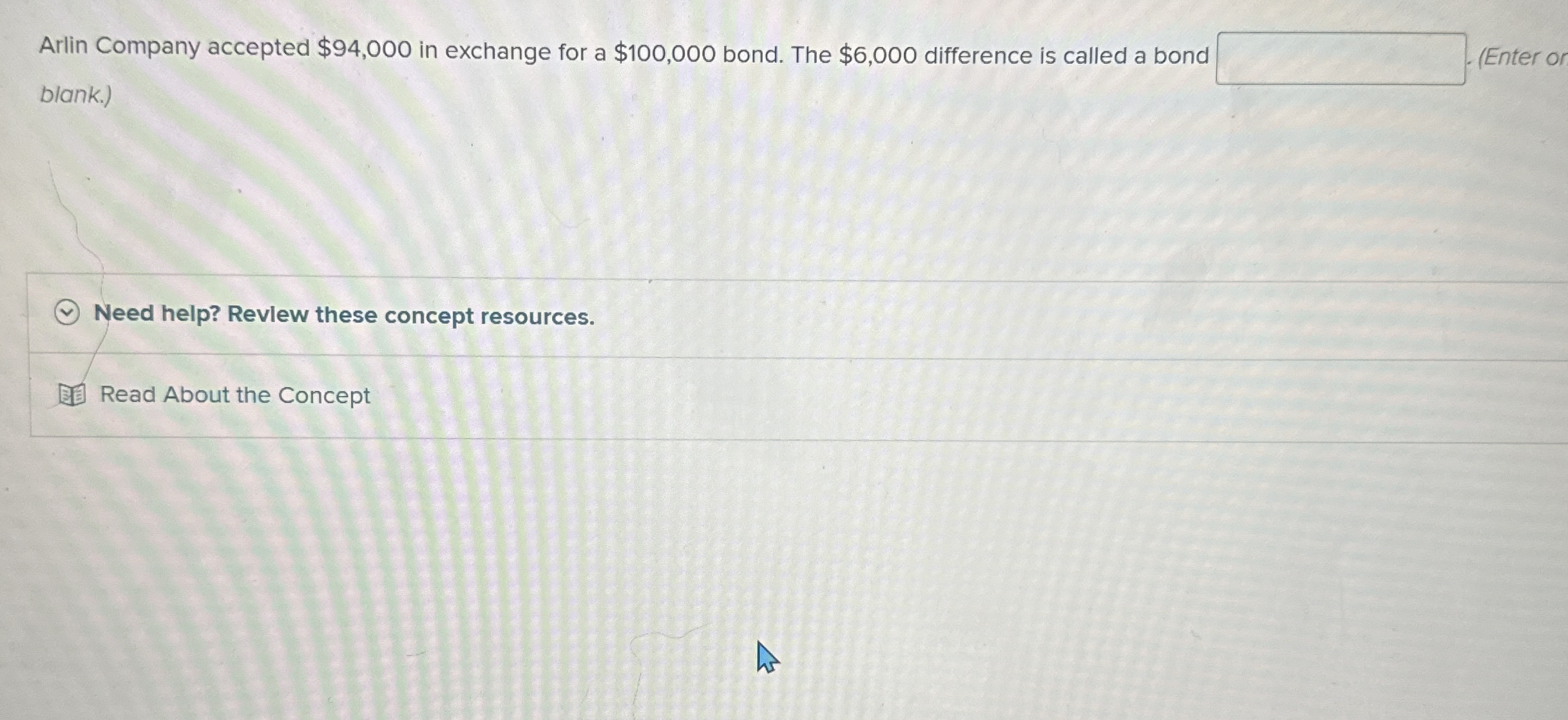 Arlin Company accepted $ 9 4 , 0 0 0 in exchange