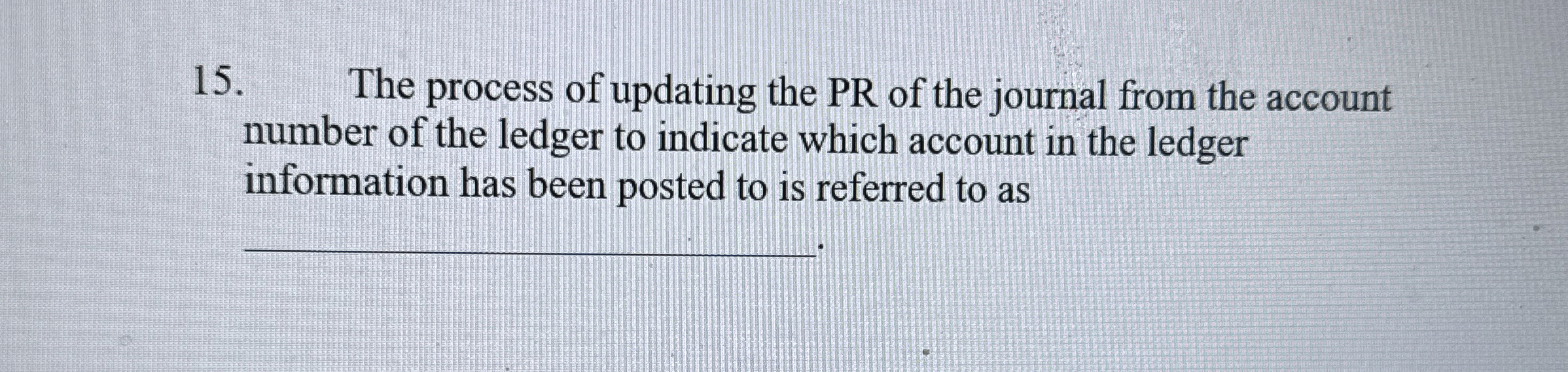 The process of updating the PR of the journal