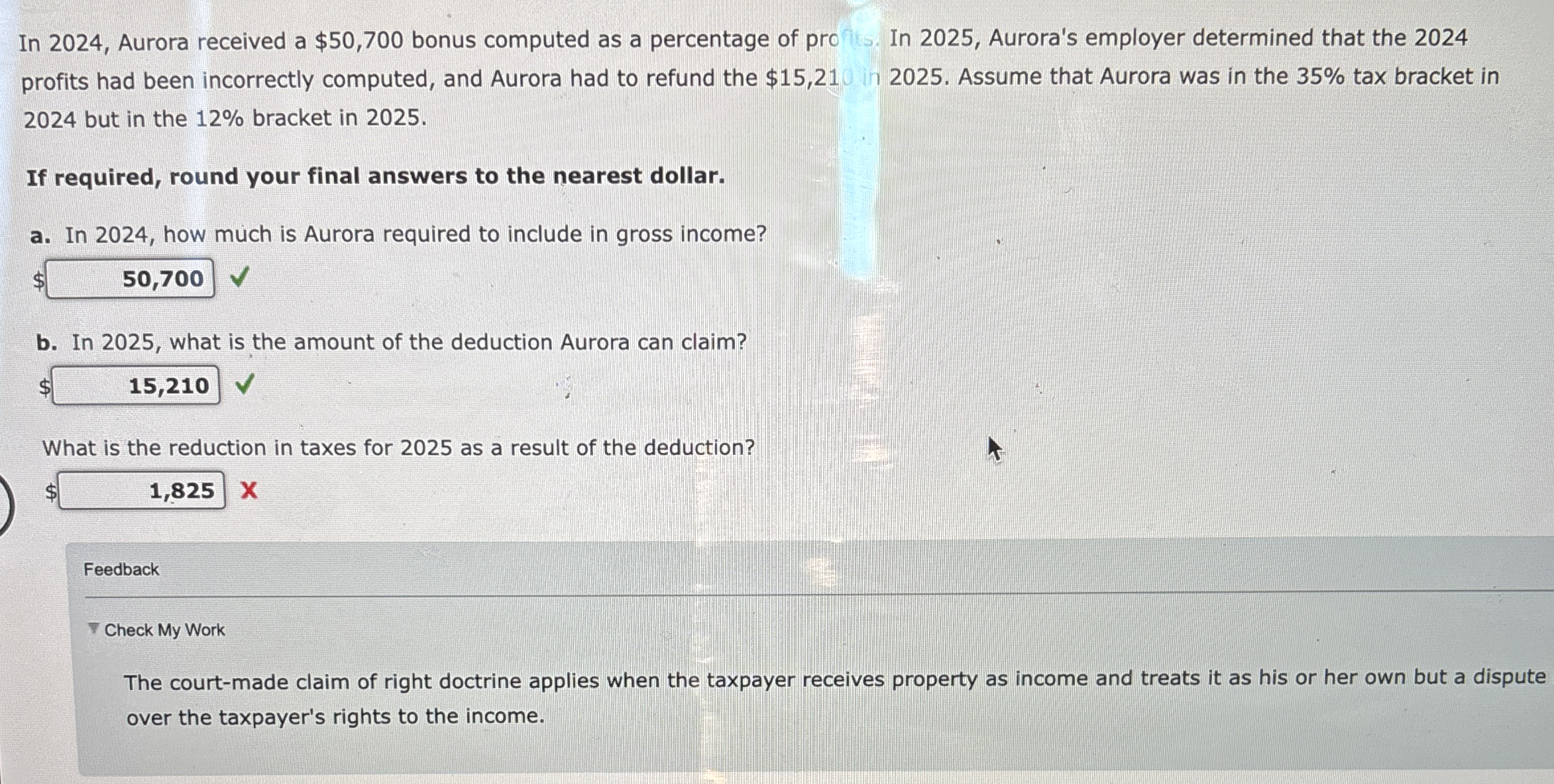 Just part B please on the place i got wrong: In 2