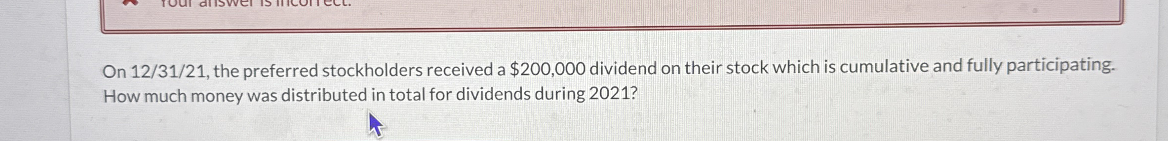On 1 2 3 1 ? 2 1 , the preferred stockholders