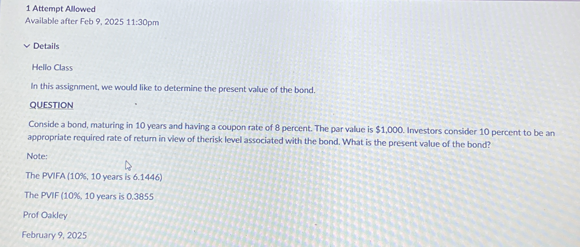 In this assignment, we would like to determine