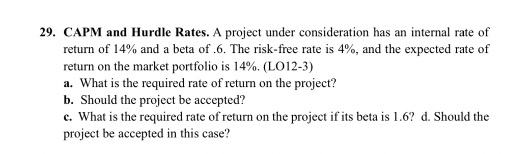 CAN YOU HELP ME STEP BY DTEP PLEASE! CAPM and