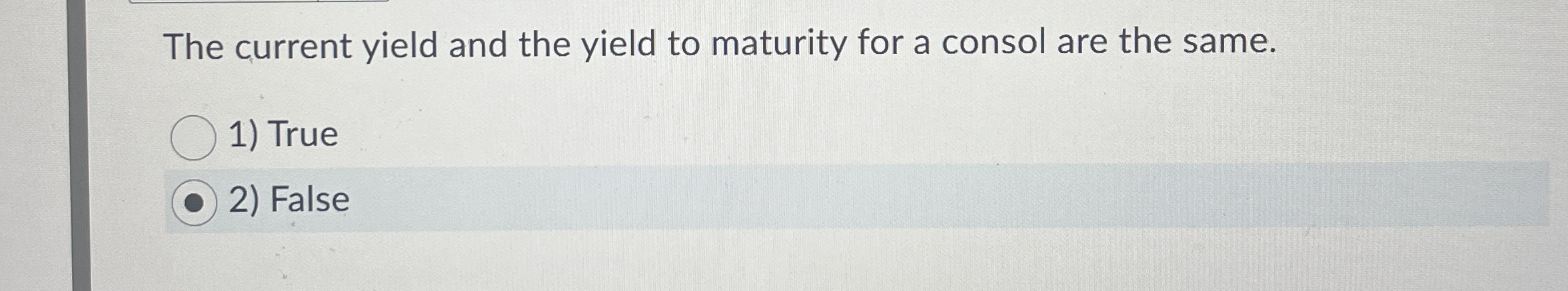 The current yield and the yield to maturity for a