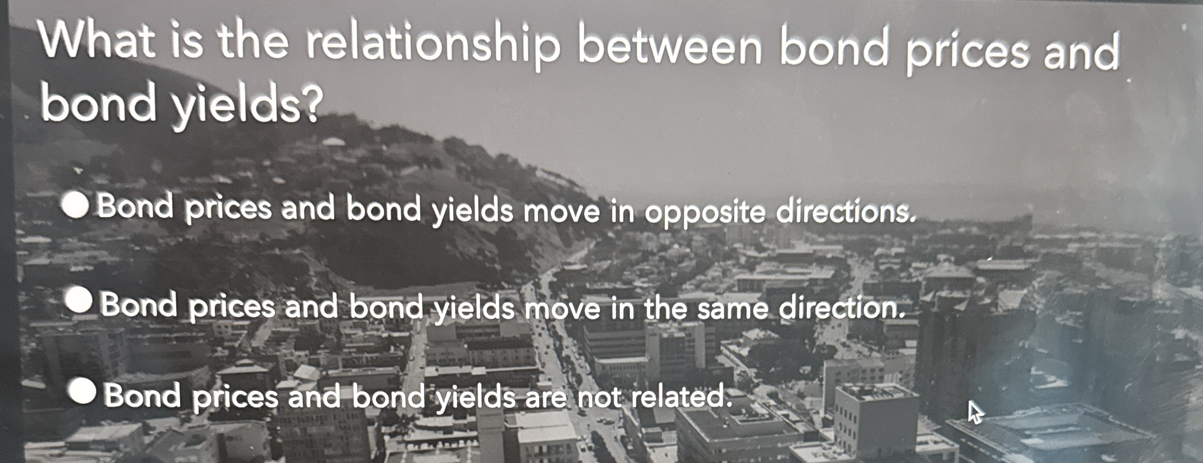 Which of the following news headlines is most