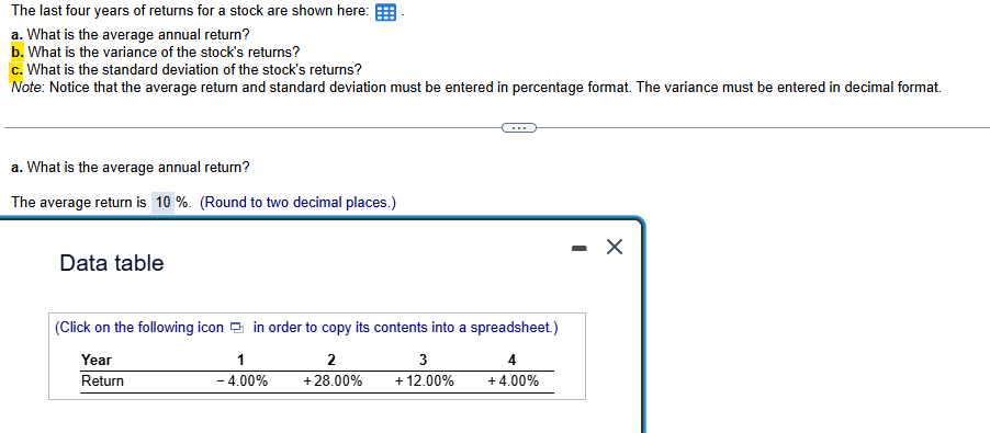 Please help with sections B & C The last four