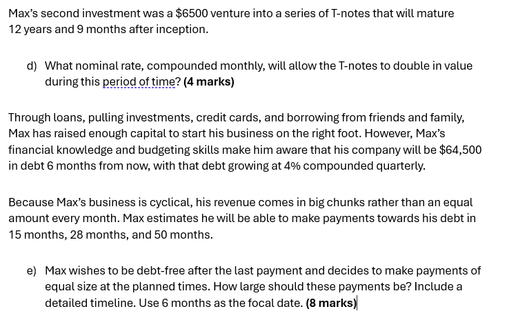 NOTE - please use BMAT compound interest methods