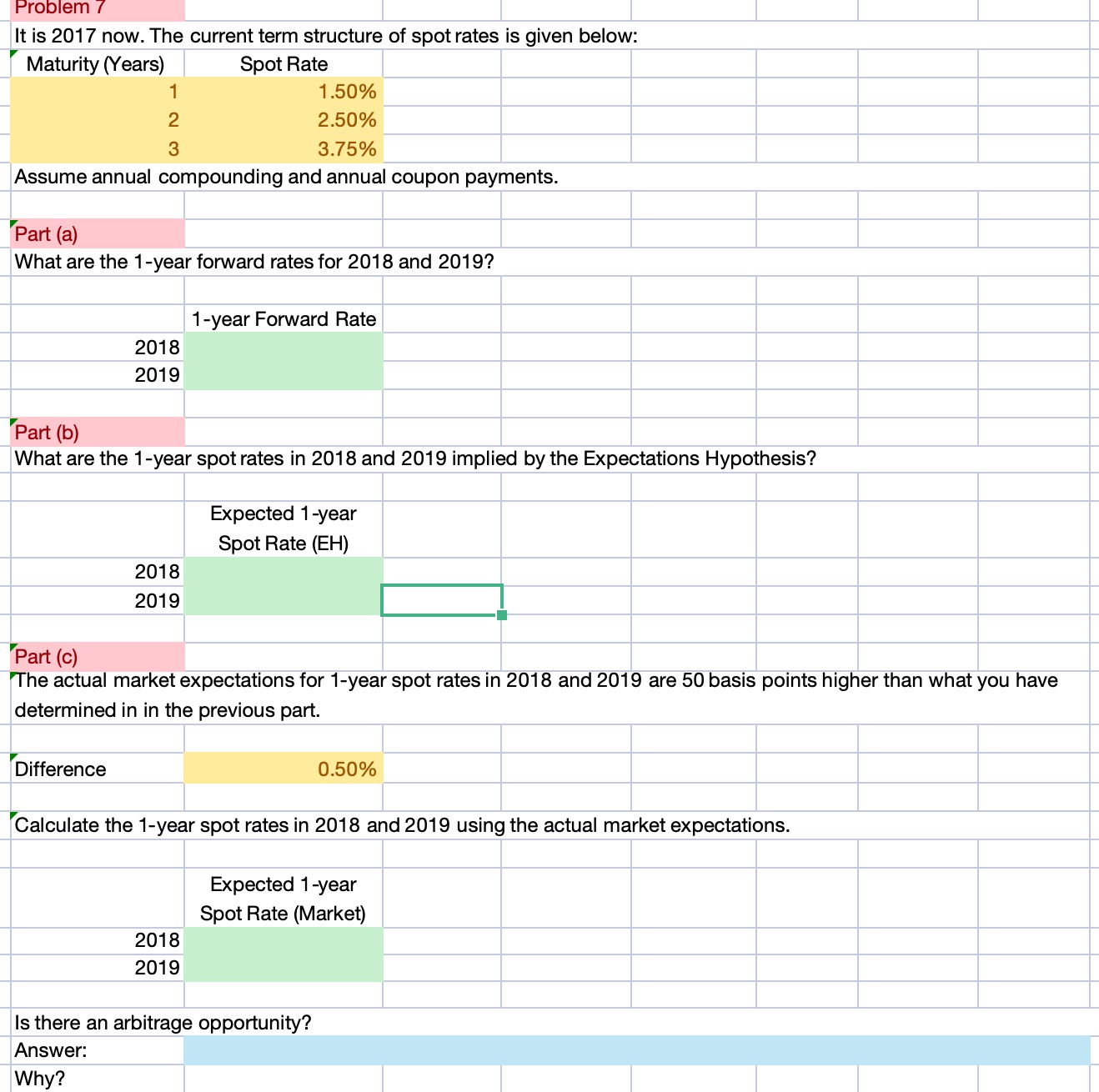 It is 2 0 1 7 now. The current term structure of