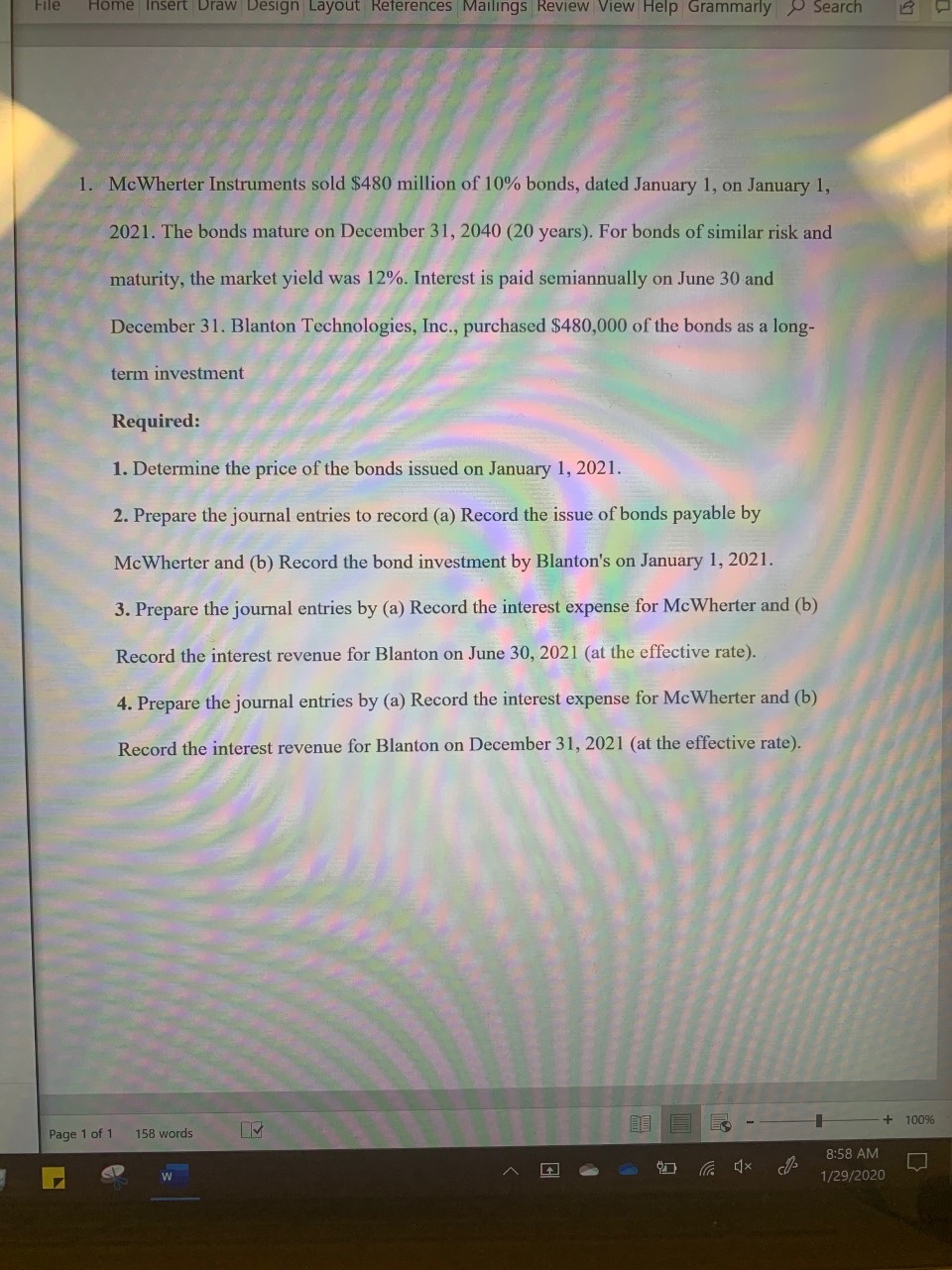 File Home Insert Draw Design Layout References
