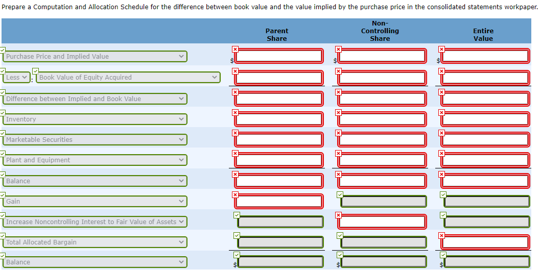 Need help with the red ones Exercise 5-3 Pace