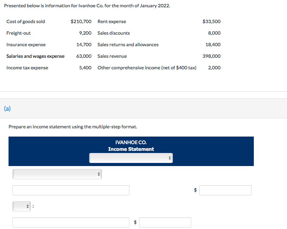 From the bottom up. Presented below is