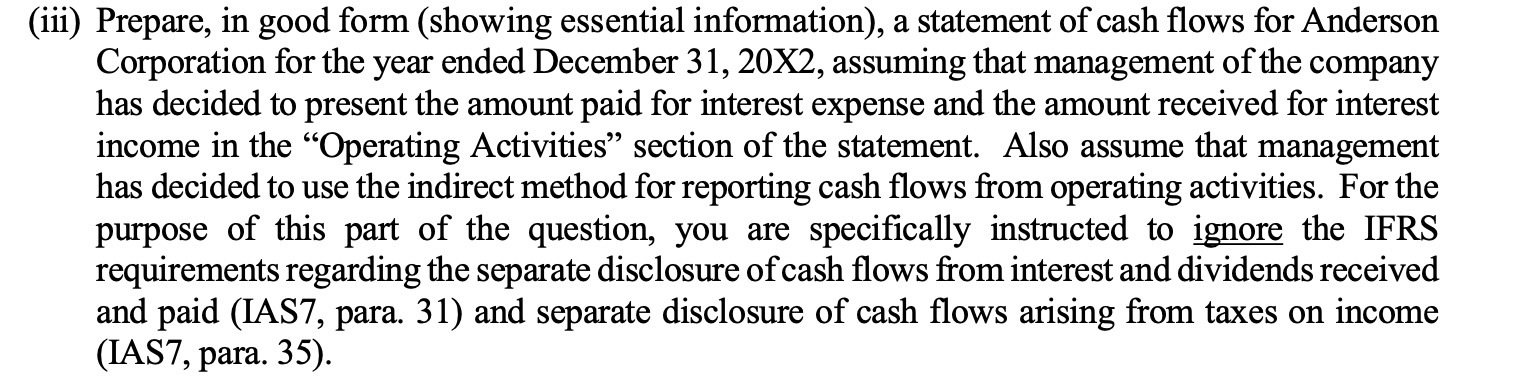 (iii) Prepare, in good form (showing essential
