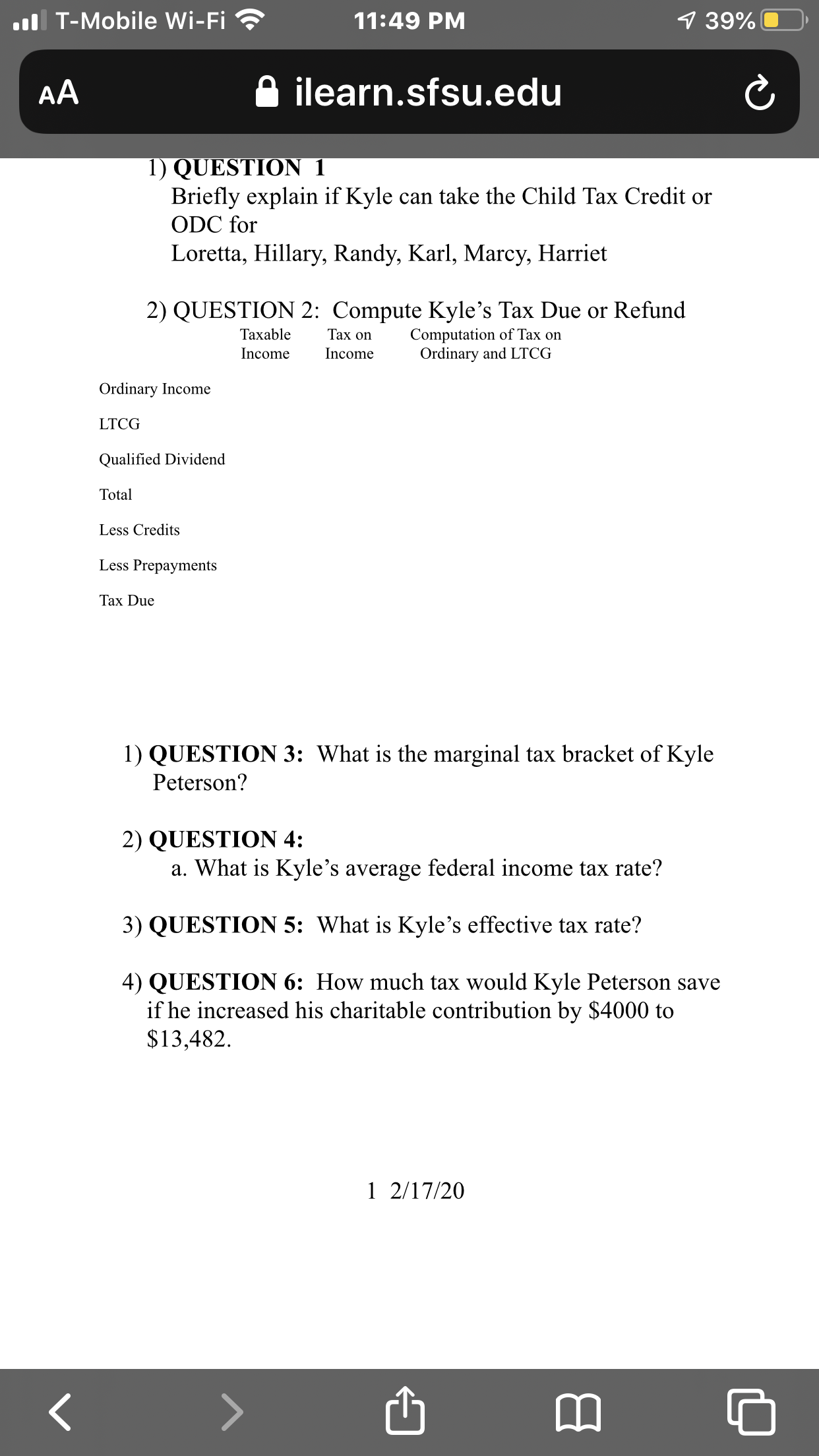 can you help me to do the worksheet like how to