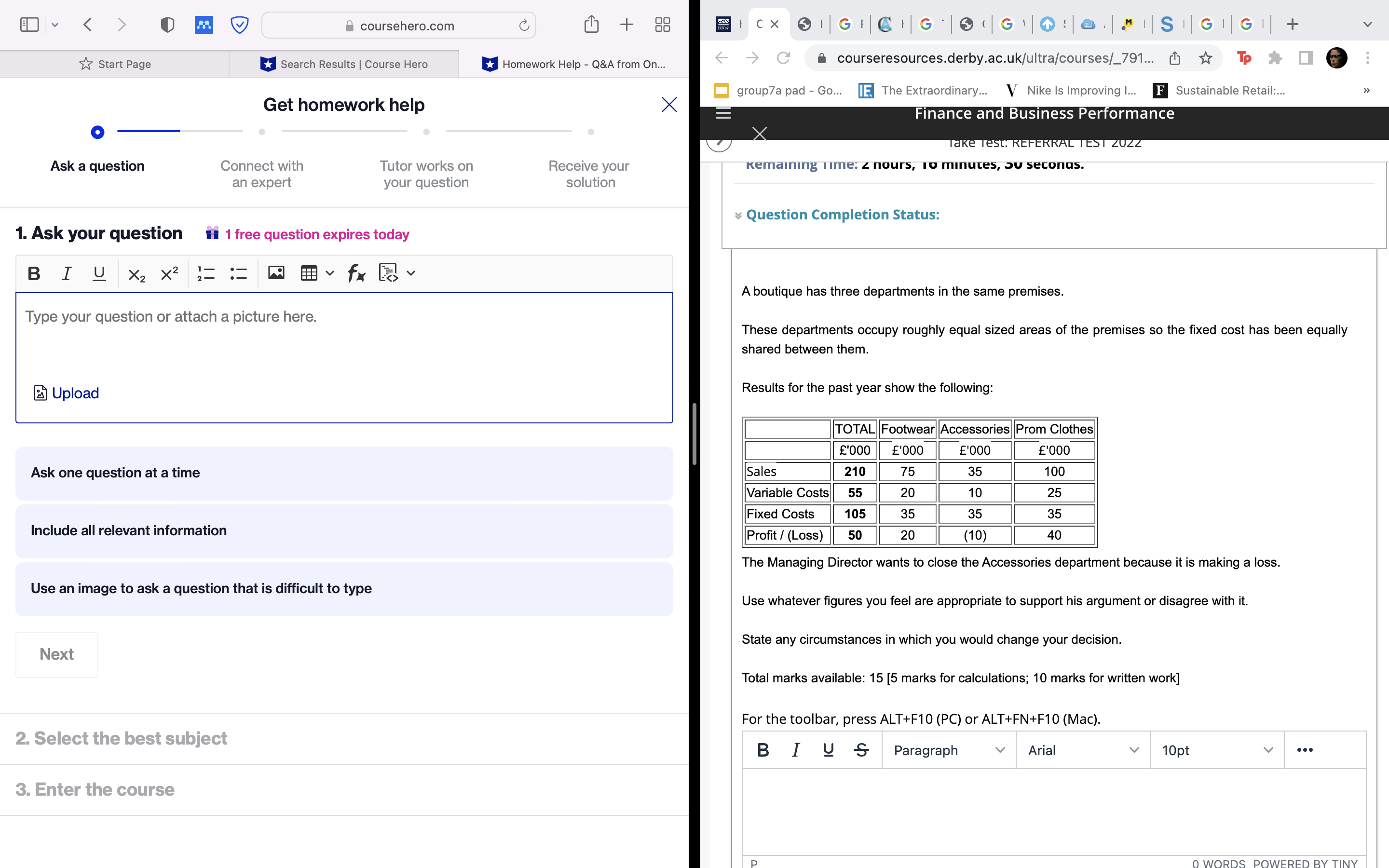 E v coursehero.com + 89 I C X 3 I G I E I G . G