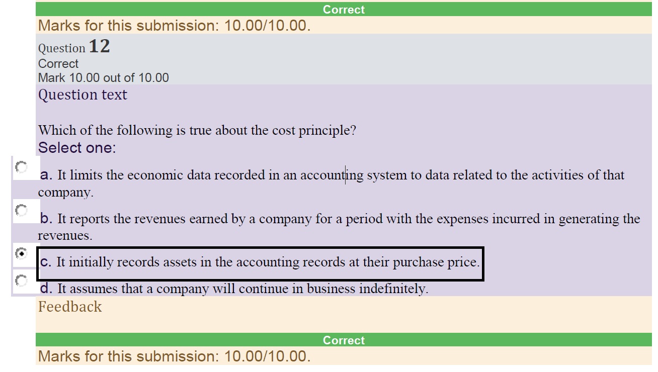 I think this answer is wrong please clarify why