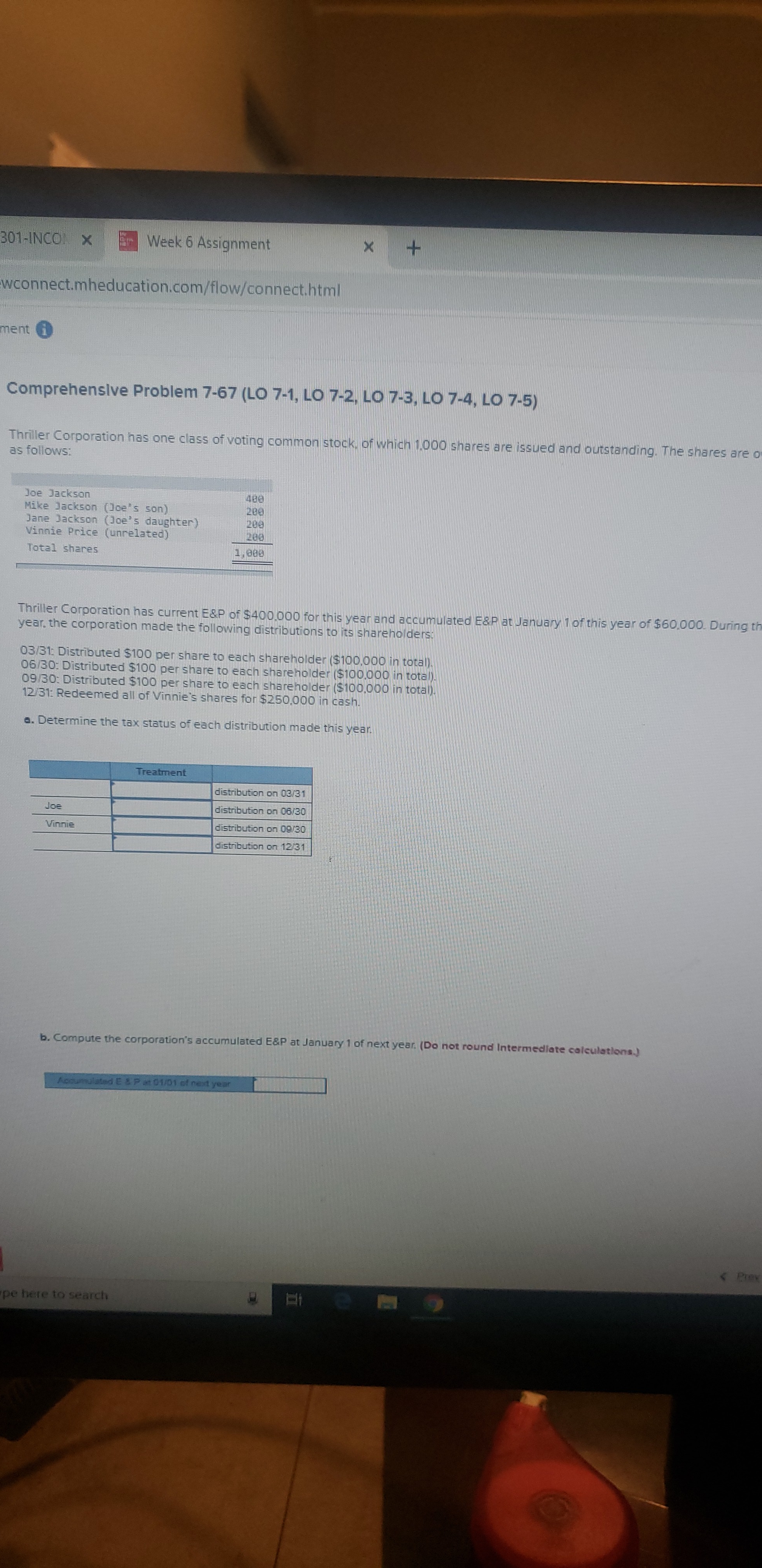 301-INCOL X Week 6 Assignment X