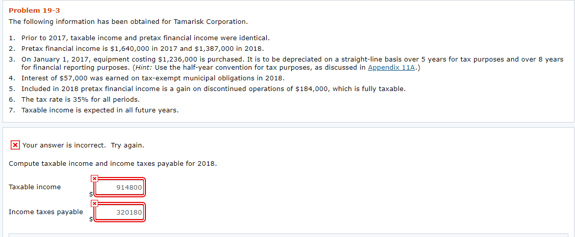Please explain Problem 19-3 The following