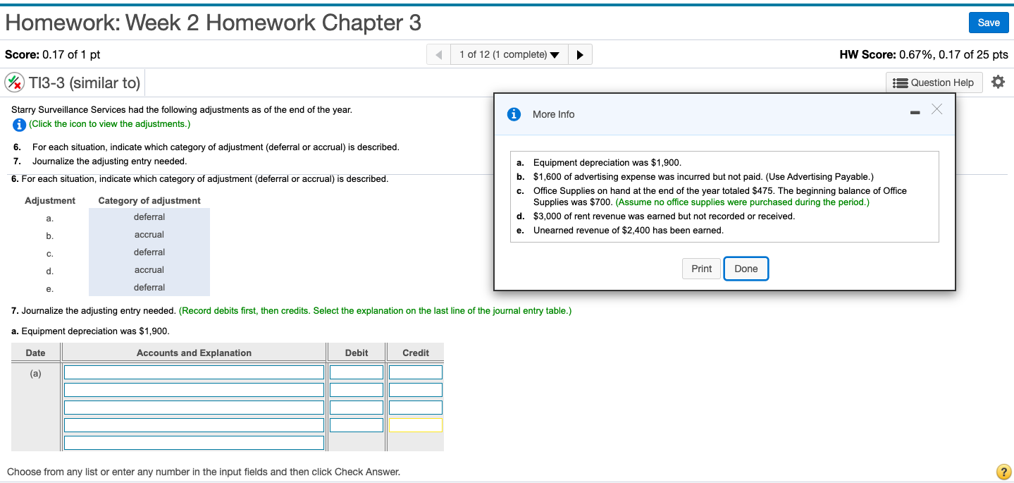 Im stuck on this second part, need help Homework:
