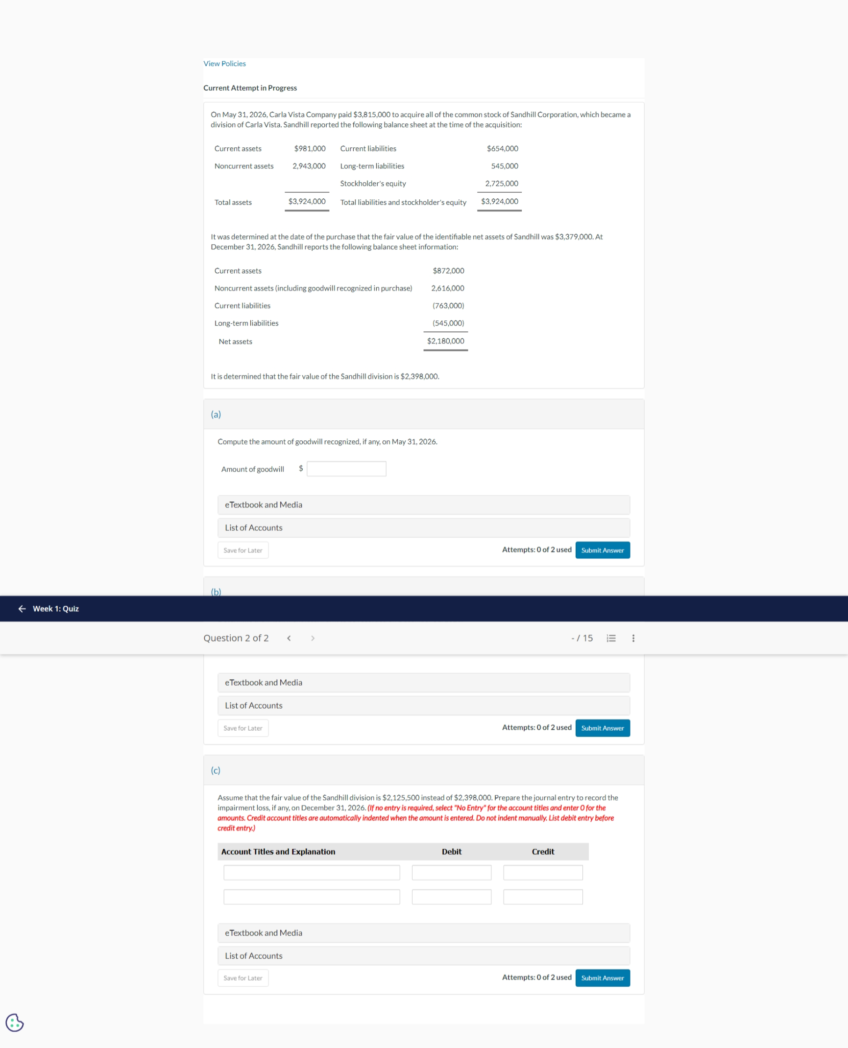 View Policies Current Attempt in Progress On May