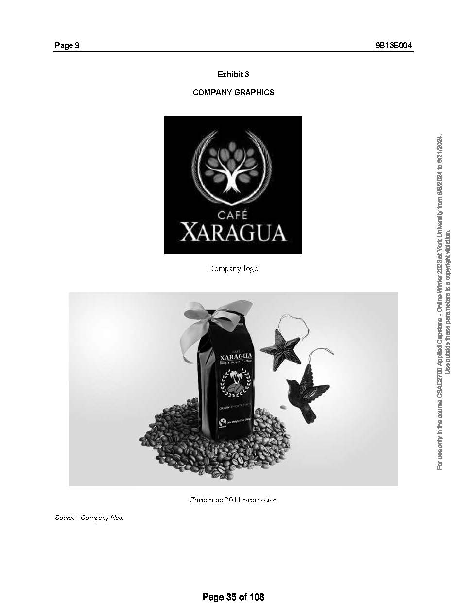 Based on the case, Create a projected income