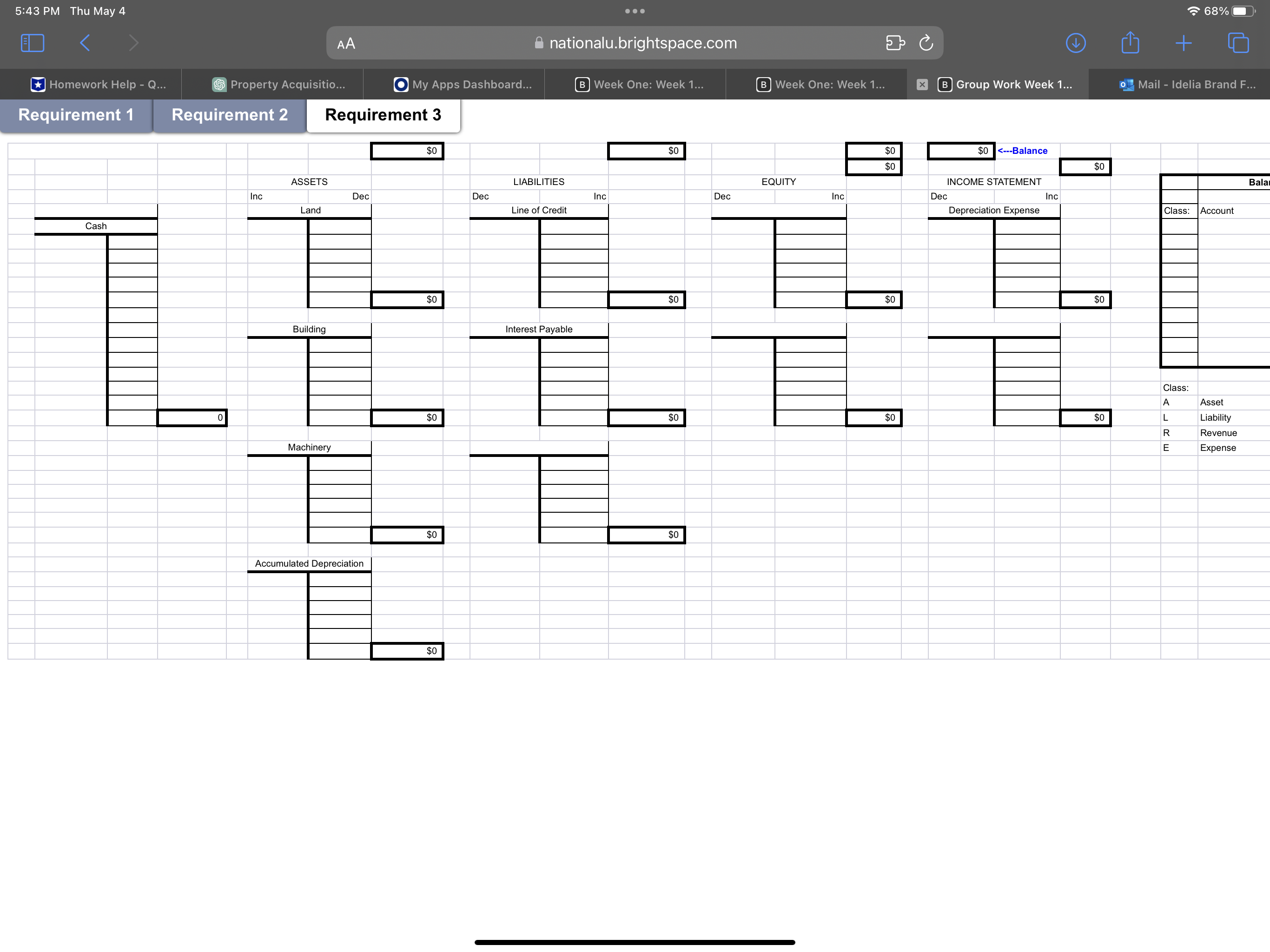 5:43 PM Thu May 4 . . . 68% AA