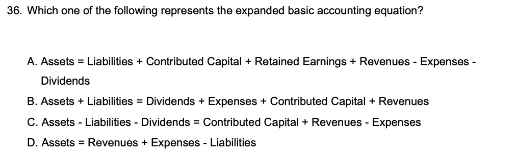 36. Which one of the following represents the