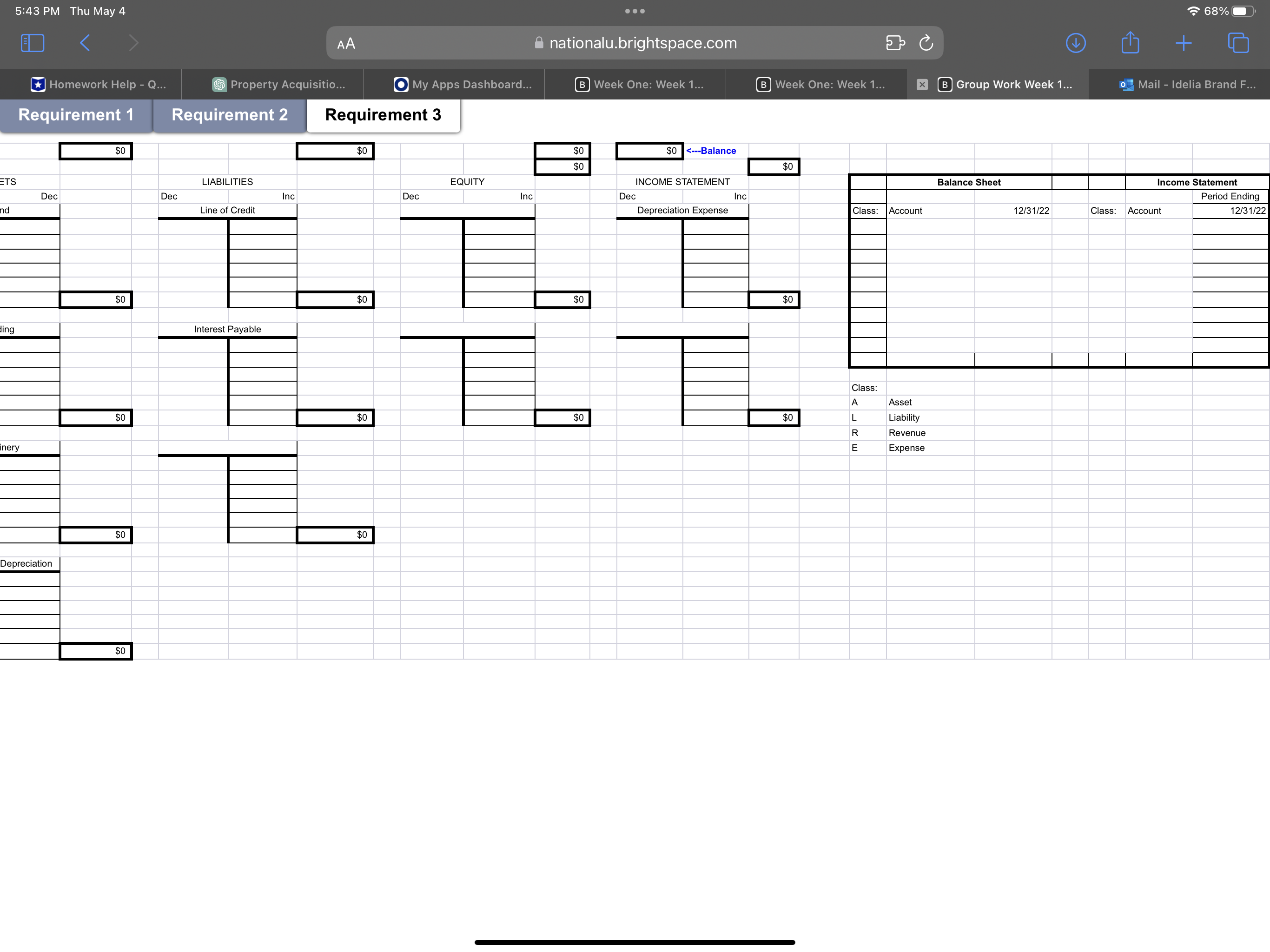 5:43 PM Thu May 4 . . . 68% AA