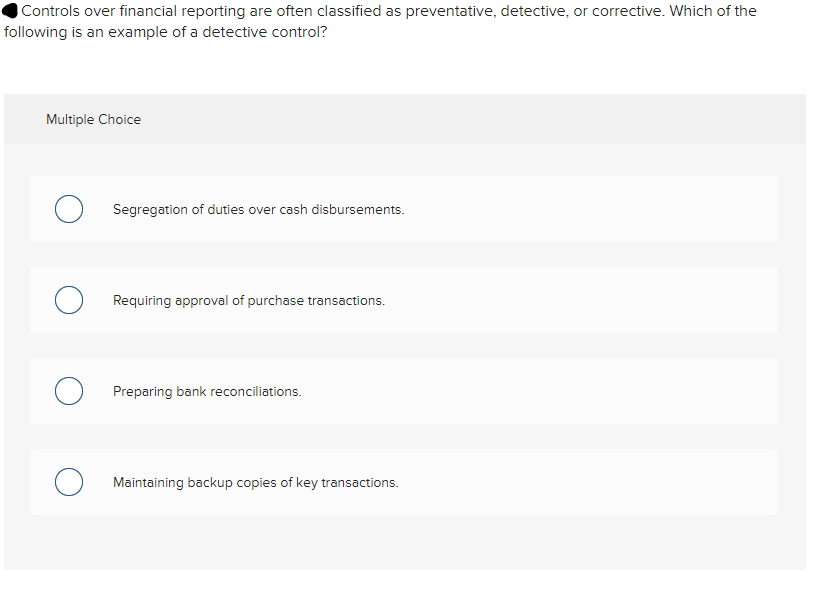 Can you help with the question below? . Controls
