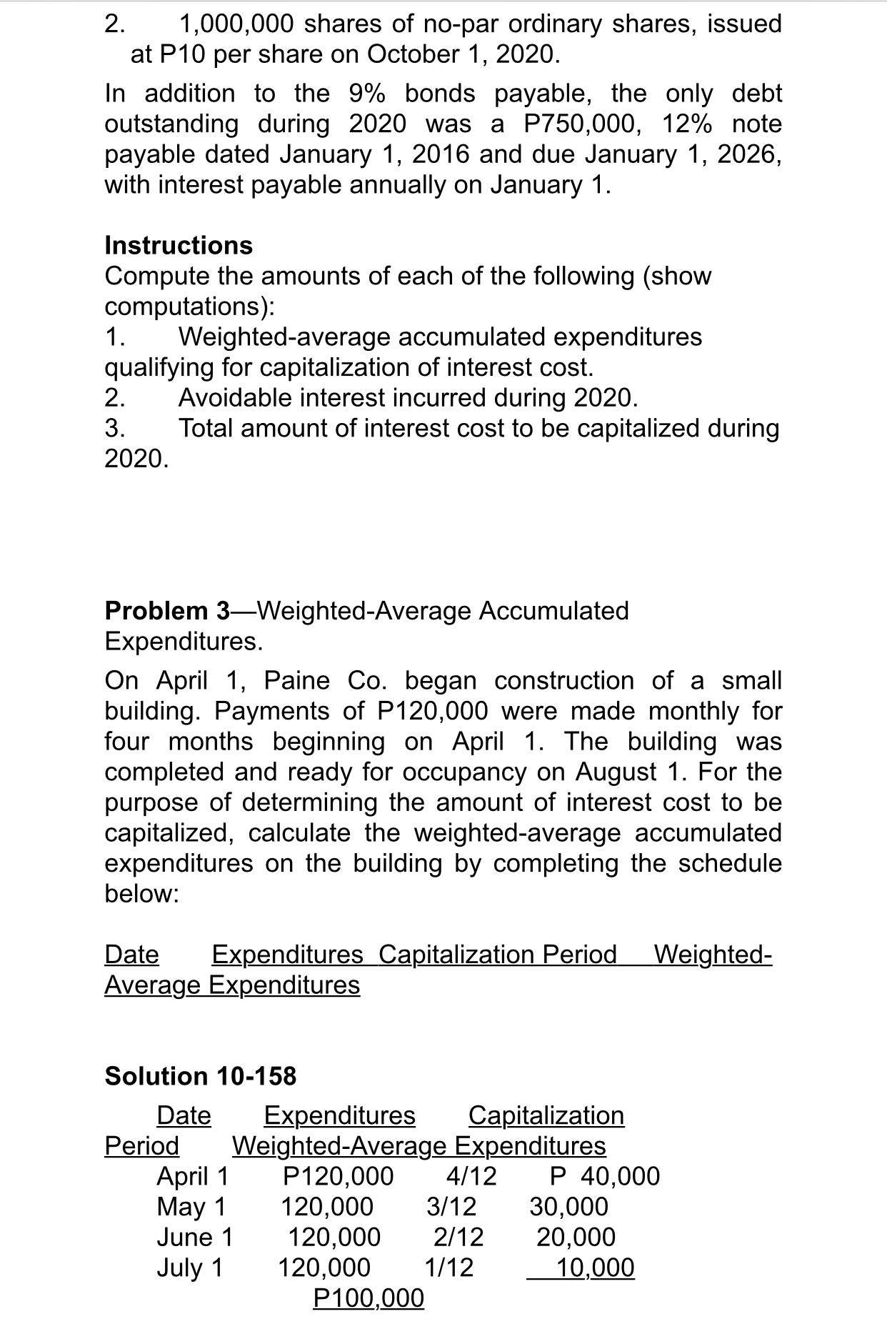 answer with explaination and solution Problem