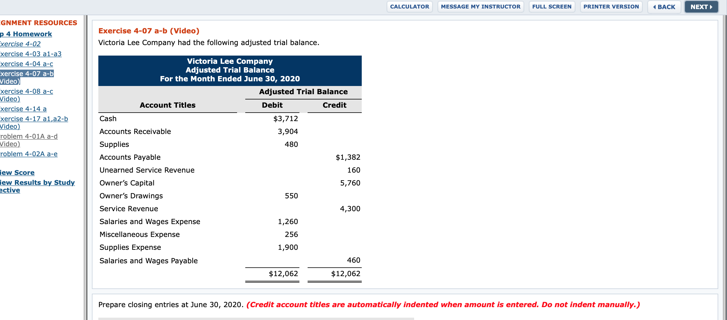 Solution for the Exercise CALCULATOR MESSAGE MY