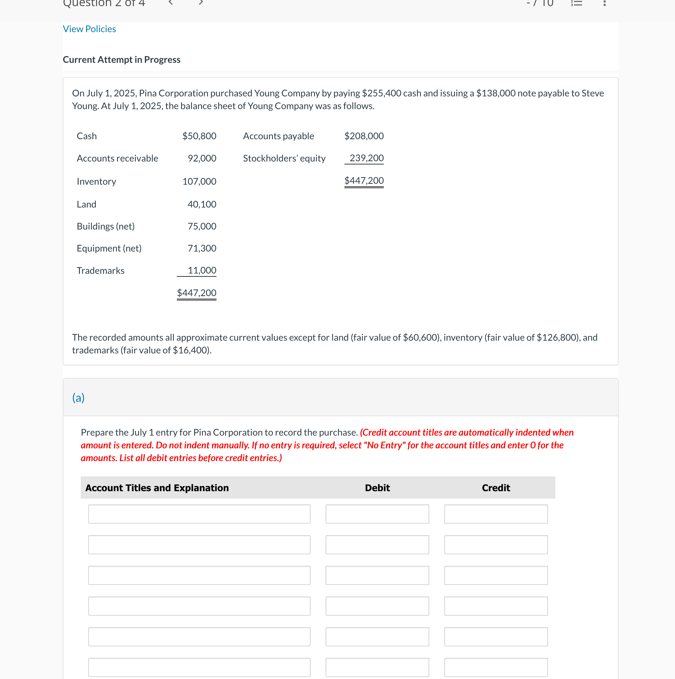 QUESIIOI'] A OT 4 ' ? -/ lU :: View Policies