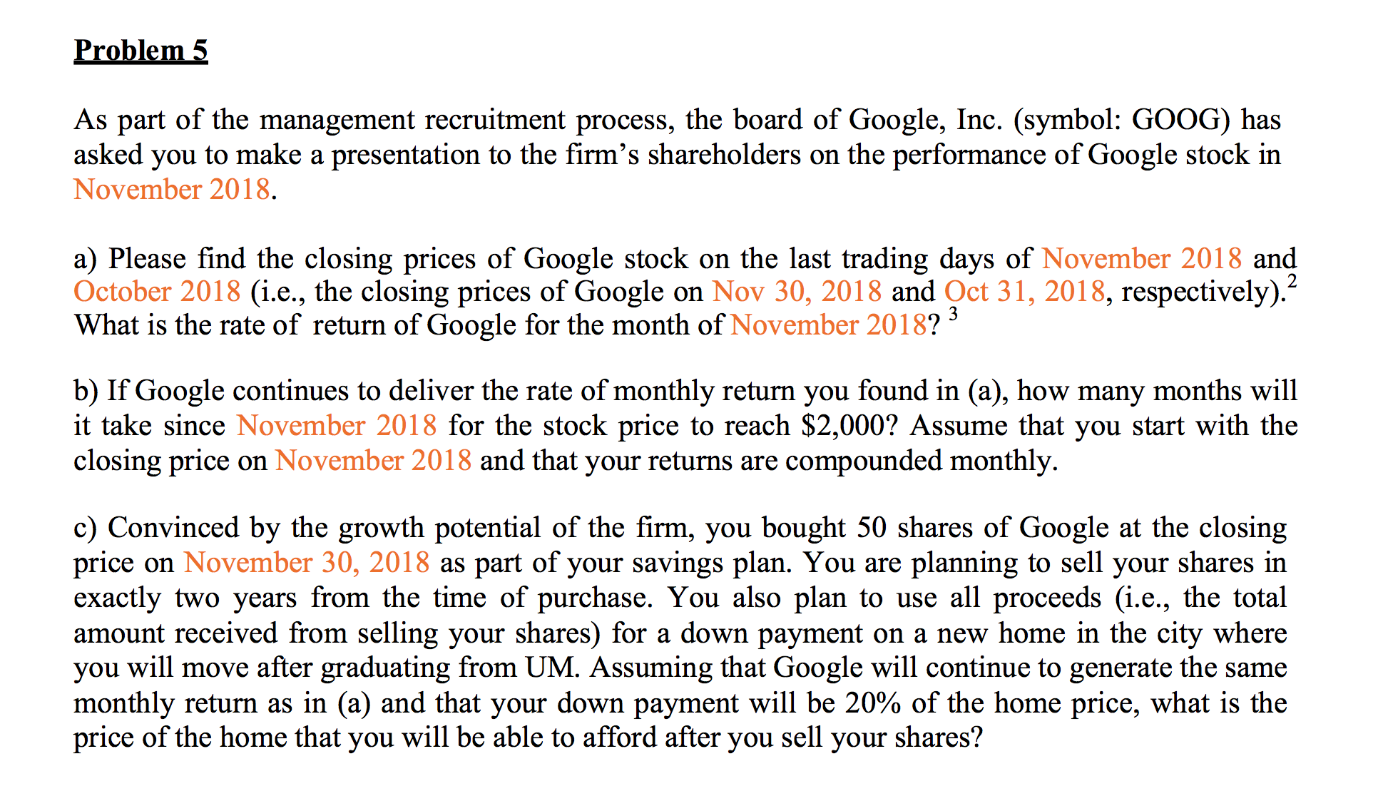 Please help me solve the below questions using
