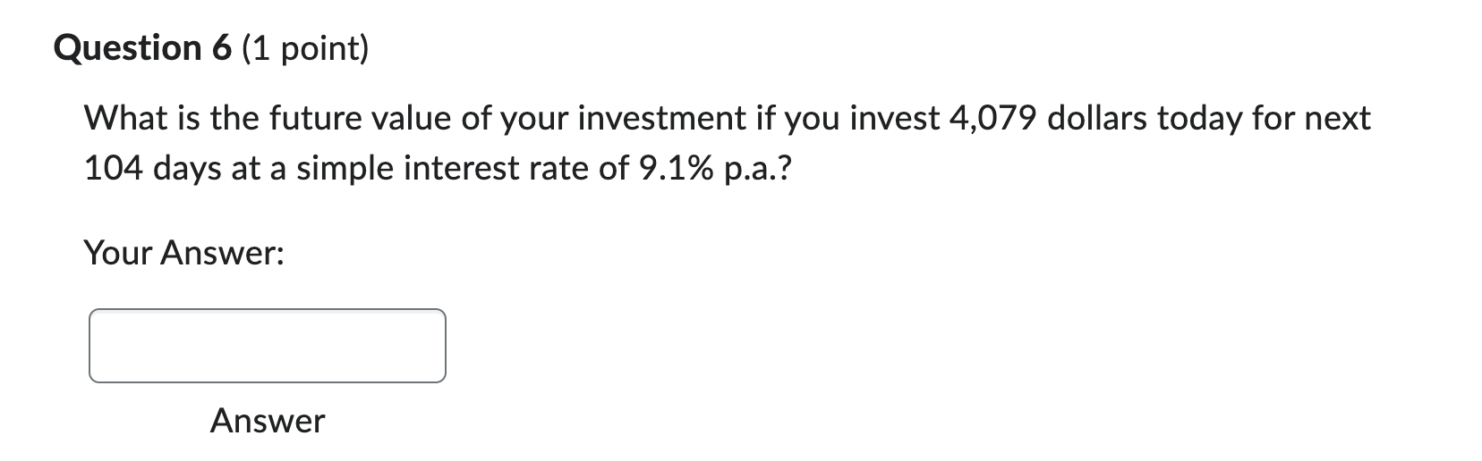 Question 5 (1 point) KQ Norgan Ltd has 20 million