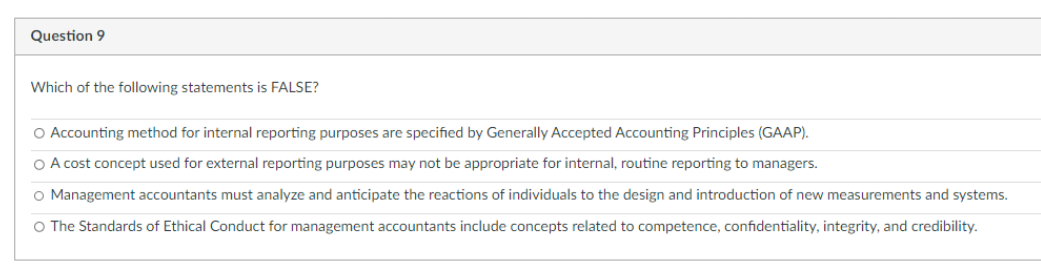 Question 4 1 pts Statement : A charitable