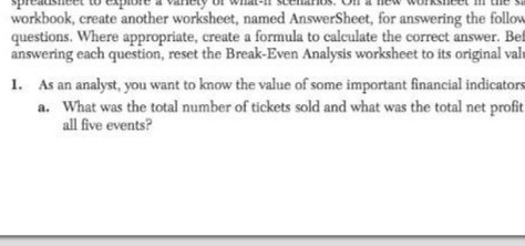 workbook, create another worksheet, named