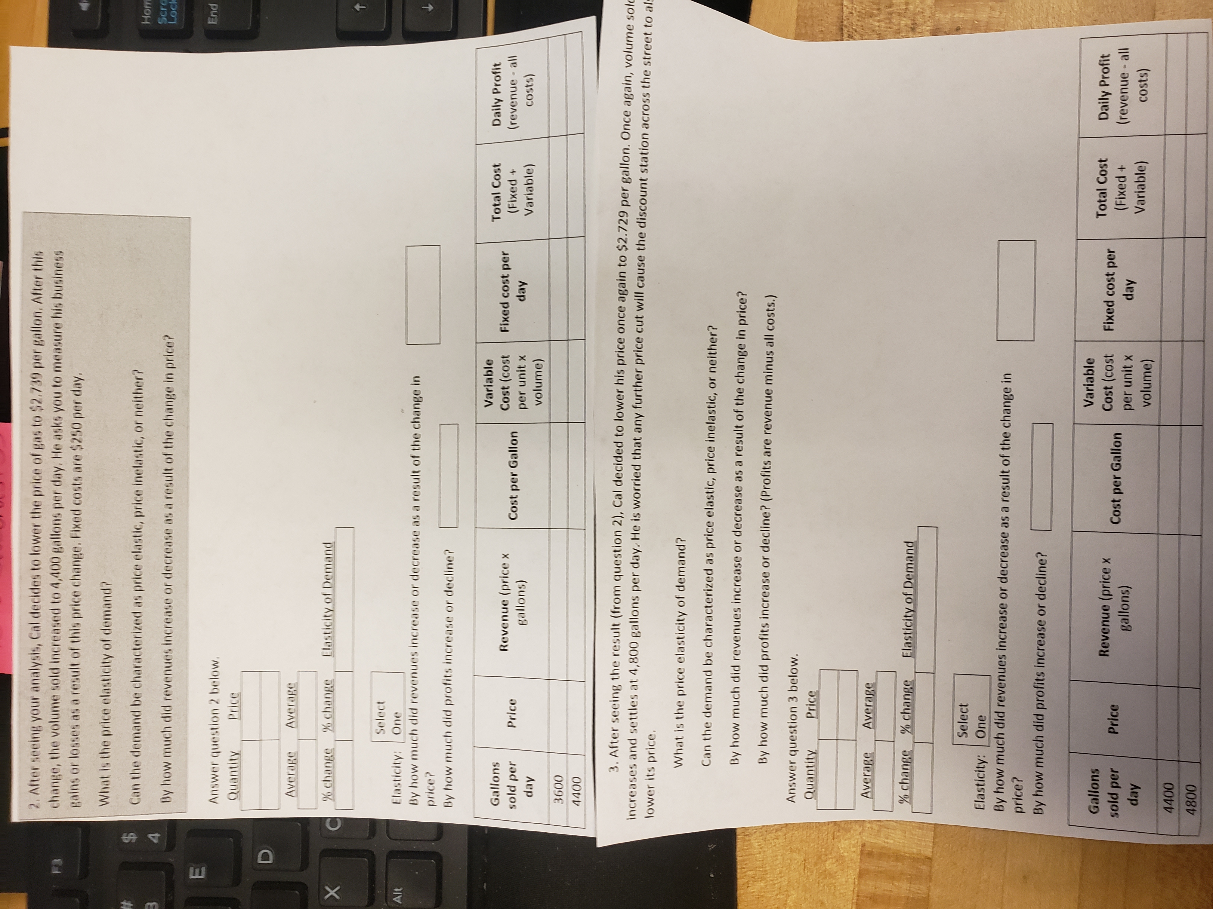 Please help I am lost ! Cal Overhaut operates an