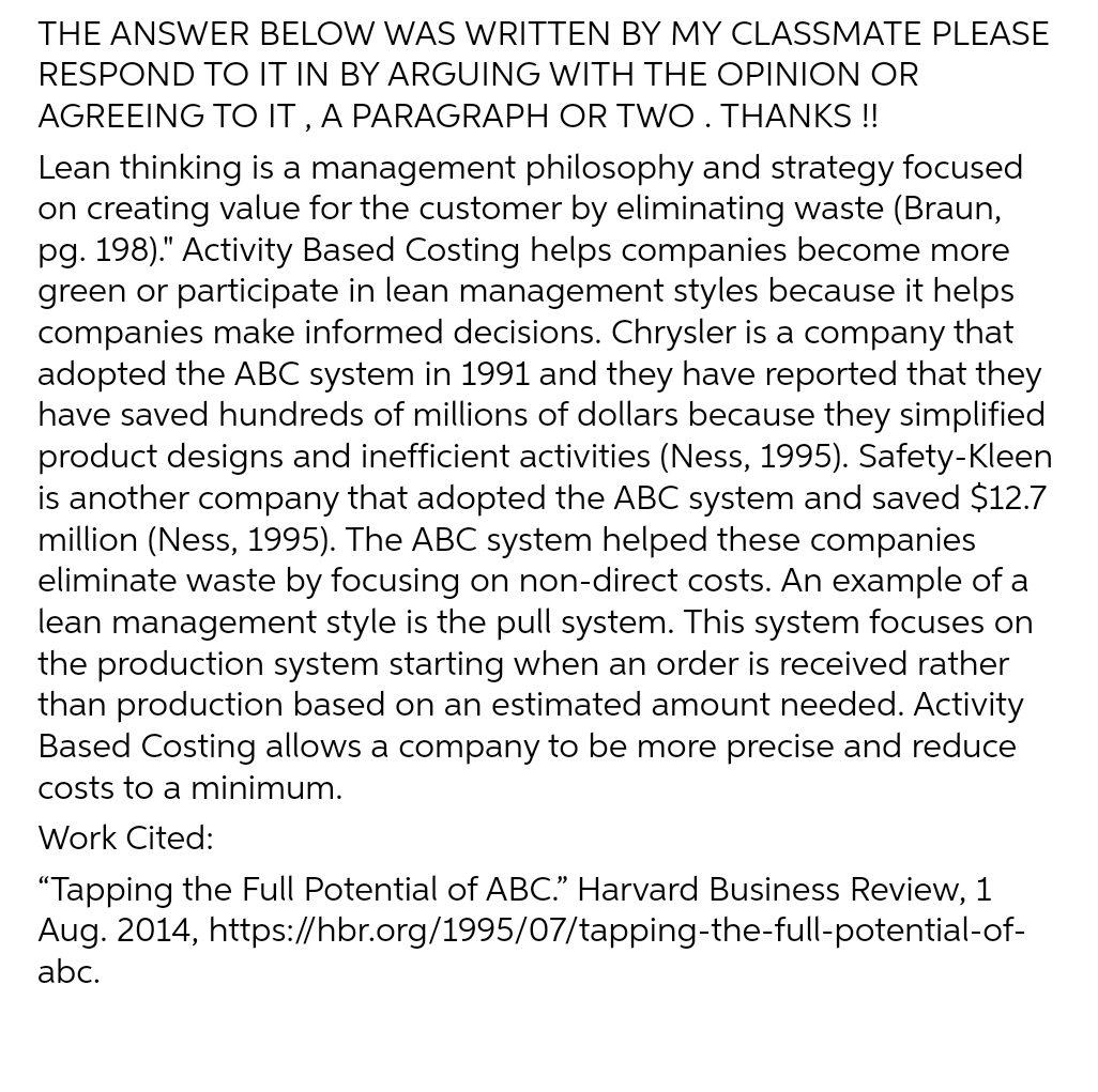 THE ANSWER BELOW WAS WRITTEN BY MY CLASSMATE