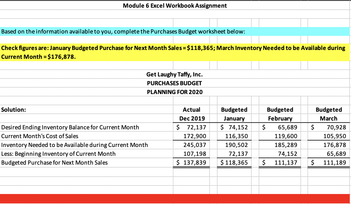 INSTRUCTIONS: Based on the information available