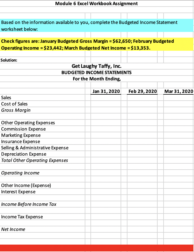 INSTRUCTIONS: Based on the information available