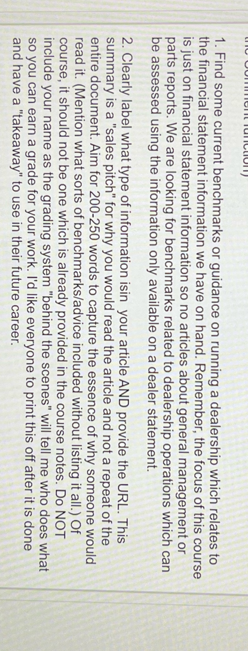 I need article link 1. Find some current