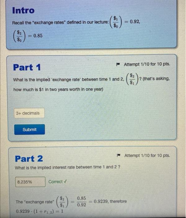 4 Part 3 Attempt 2/10 for 9 pts. Now there is a