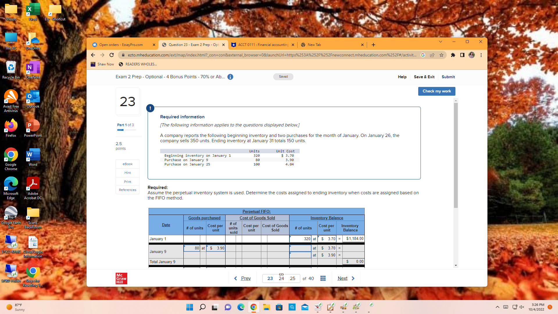ZFloors Excel Ely - Shortcut 0 X Open orders -