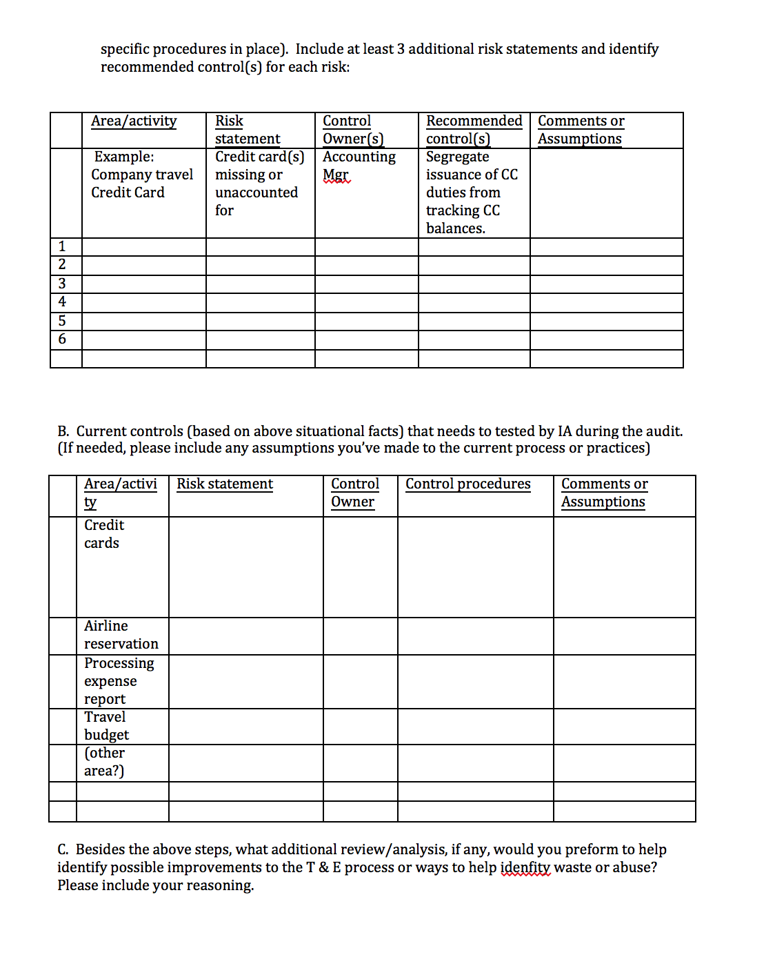 Please answer the following questions regarding