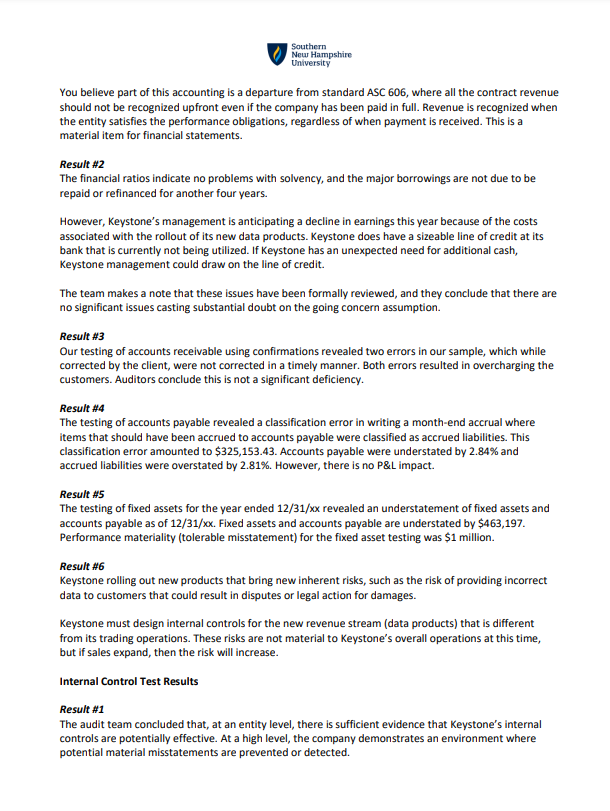 ACC 640 Project Two Guidelines and Rubric
